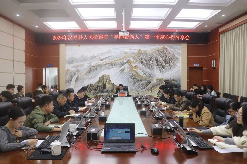 师徒共话成长 聚力赋能前行 ——汉寿县人民检察院召开“导师带新人”带教心得交流会